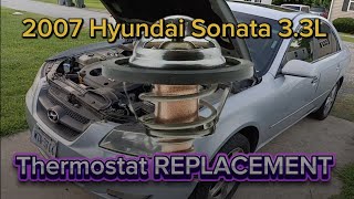 2007 Hyundai Sonata 3.3L Thermostat REPLACEMENT