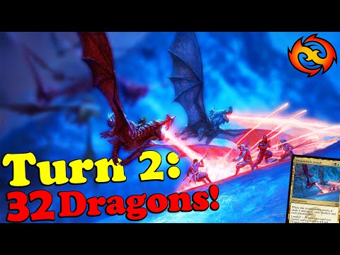 MTG Modern ▷ 🐉Dragon🐉🔥Surprise🔥 COMBO Deck! ◁【Tarkir】