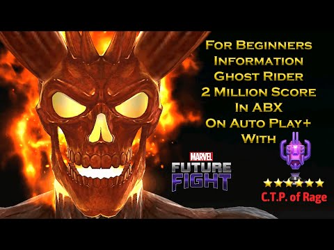 Ghost Rider A B X Gameplay With C T P of Rage On Auto Play+ Information For Beginners - M F F