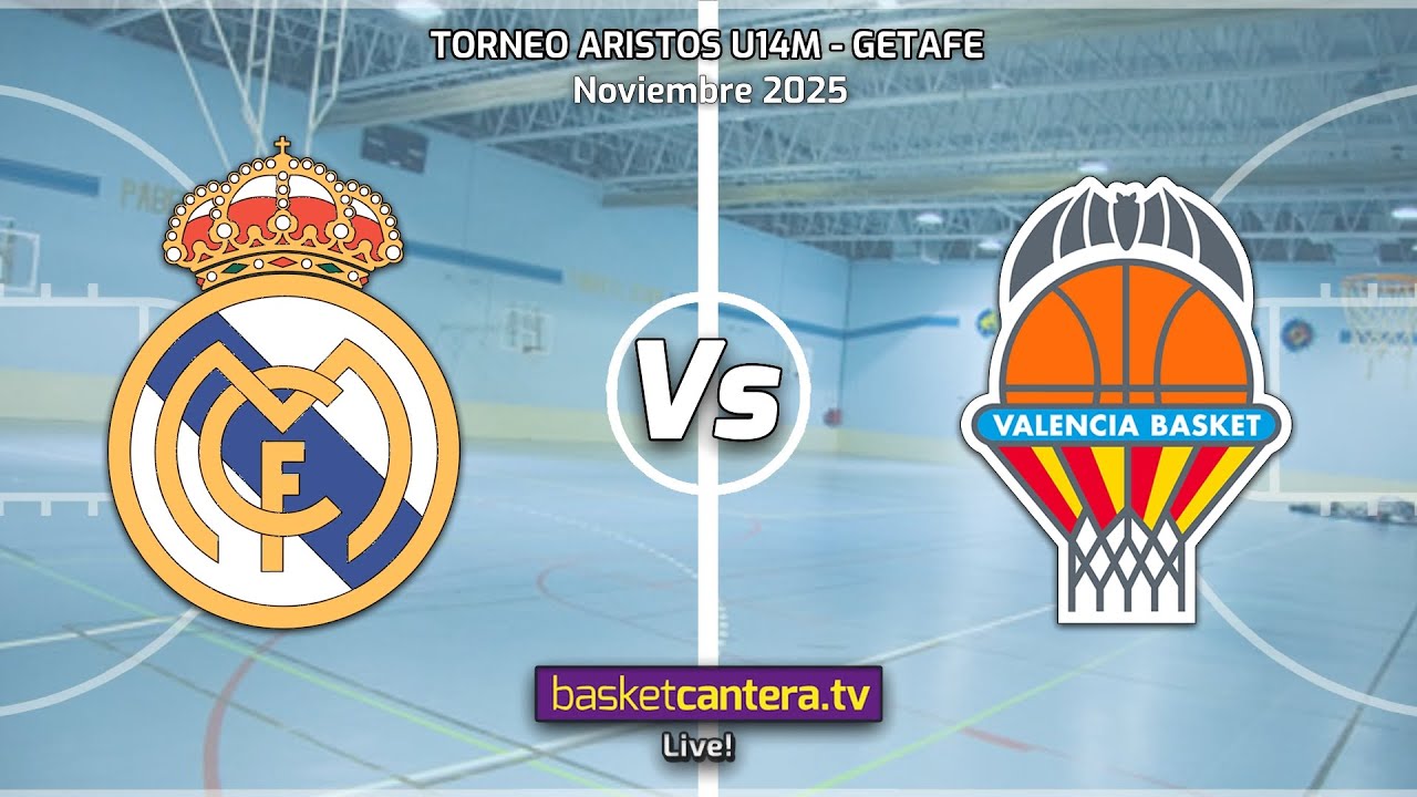 #U14M  Final REAL MADRID vs VALENCIA BASKET.-  Final Torneo Infantil Aristos. Getafe 2025
