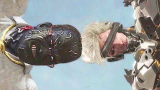 Metal Gear Rising - Raiden & Armstrong Legendary Dialogue (no gameplay)