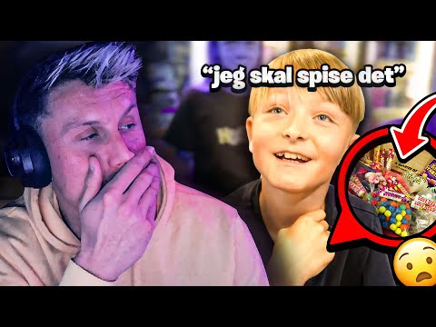 Mathias Hjort Reagerer På: Køber En Slikbutik, Og Giver Den Væk (100 KG SLIK GIVET VÆK!)