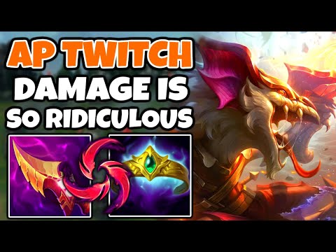 AP Twitch has some CRAZY AP RATIOS (His damage is NUTS!) | Off-Meta Climb - League of Legends