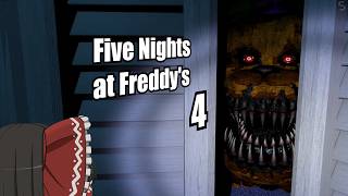 #後編【FNaF4】夢か現実か、家にやってきたアニマトロニクス【Five Nights at Freddy's4】【ゆっくり実況】
