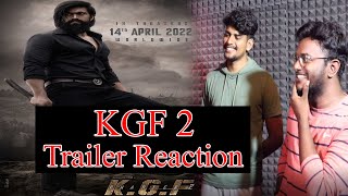 KGF Chapter 2 Trailer REACTION | கே.ஜி.எஃப். Tamil | Yash | Prashanth Neel | Hombale Films | KMK |