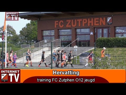 FC Zutphen jeugd O12 herstart training