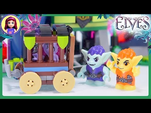 Lego Elves Magic Rescue from the Goblin Village Part 2 Build Review Silly Play Kids Toys