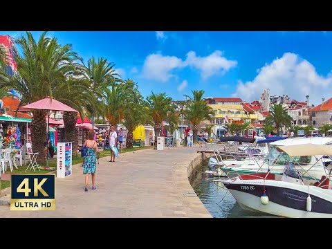 Pakostane Croatia 🇭🇷 4K Zadar County Walking Tour 2023