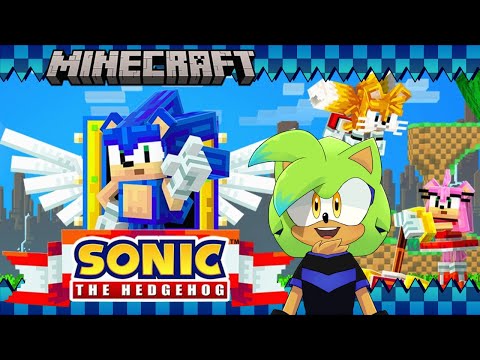 ZonicTHedgehog - 【Vtuber】 Minecraft Sonic The Hedgehog Pack! (All 7 Chaos Emeralds)