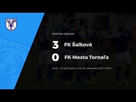 Zostrih zápasu FK Šalková - FK Mesta Tornaľa, 30.9.2017 o 19:00