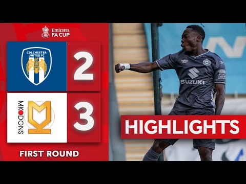 Hepburn-Murphy Double Fires MK Dons Through | Colchester 2-3 MK Dons | Emirates FA Cup 2025-26