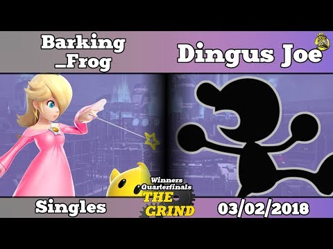 The Grind 16 Barking Frog (Rosalina) vs BMU|Dingus Joe (Mr.Game & Watch) Winners Quarterfinals
