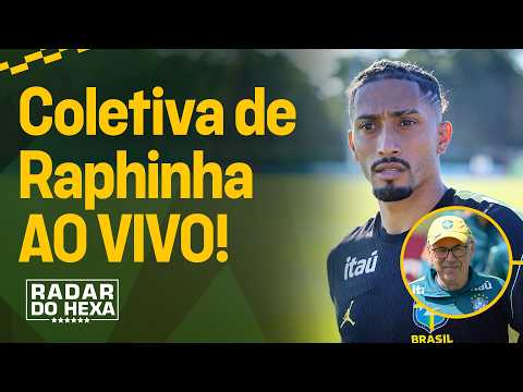 AO VIVO: ANDRE HENNING, VSR, MONIQUE E VICTOR LOPES NA COLETIVA DE RAPHINHA PRÉ COPA DO MUNDO!