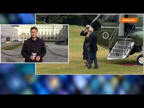 Joe Biden w Polsce 2023 - przemówienie prezydenta USA | NEWS24 [Adam Bysiek]
