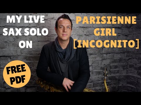 Jamie Anderson Sax Solo On Parisienne Girl By Incognito (Live In Belgrade 2013) #28