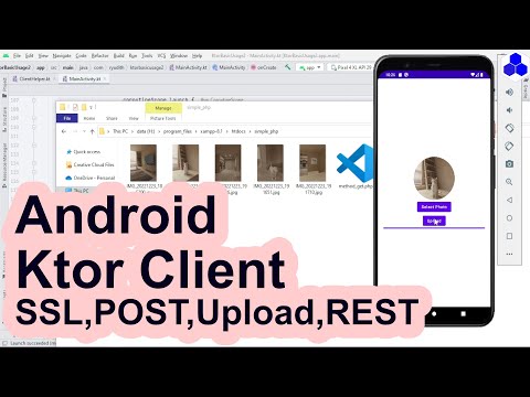 Custom SSL, POST Request, Upload Files, REST Request | Ktor Client Android Basic Usage