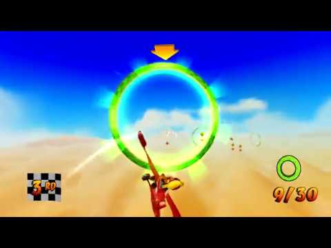 Crash Bandicoot 3: Warped (N-Sane Trilogy) - Level 30: Rings of Power ("Double" Gem)