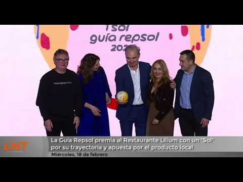 Lilium consigue un "Sol" y completa el quinteto de restaurantes lanzaroteños con esta distinción