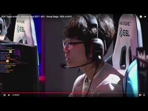 ROX vs. M19 (IEM2017 Katowice) Game1