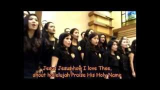 NHKBP Menteng Choir - Praise His Holy Name (Whispers)