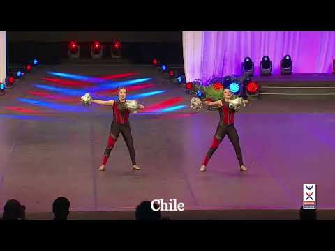 ICU Worlds 2022 Doubles Pom - Team Chile