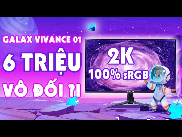 Màn hình máy tính Galax 27'' VI-01 MGVIIB27NB50 - 2k - IPS - 165Hz