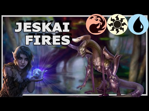 Jeskai Fires (of Invention) | Throne of Eldraine Standard Deck (MTG Arena)