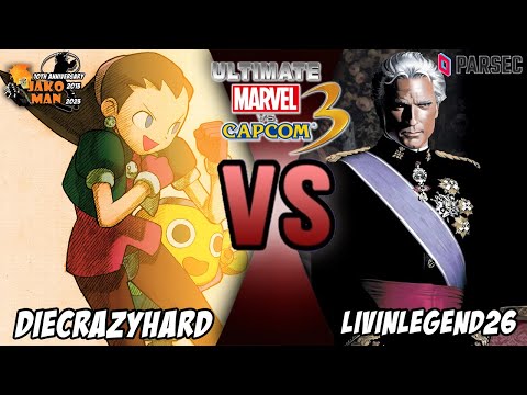 UMVC3 Parsec Casuals - DieCrazyHard VS livinlegend26