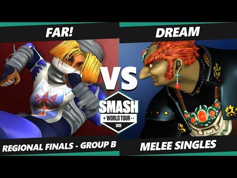 SWT CA RF Group B - Far! (Sheik) Vs. Dream (Ganondorf) SSBM Melee Tournament