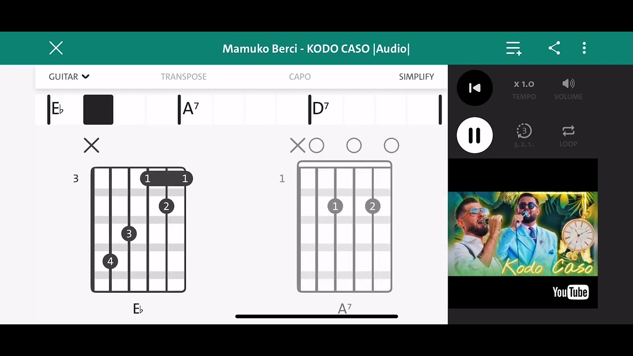 Mamuko Berci - KODO CASO |Audio| cover akordy