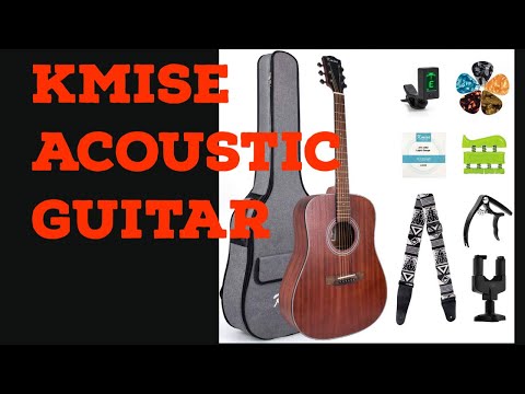 Kmise  Acoustic Guitar review and Demo
