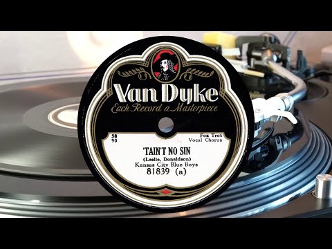 Kansas City Blue Boys: 'Taint no Sin - Fox Trot [1930]