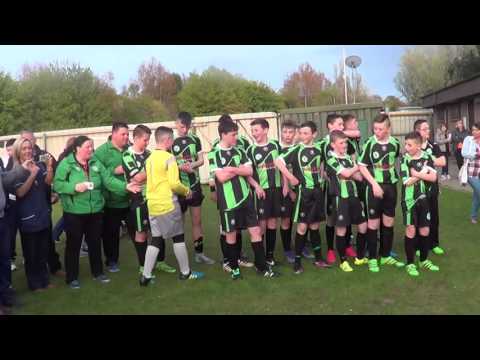Celtic Boys v St Marys - Under 14s League Cup Final - 6th May 2016