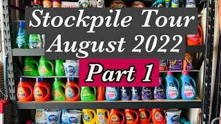 Extreme Couponer|| Stockpile tour|| August 2022
