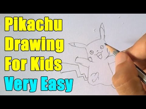 Pikachu Drawing - How To Draw Pikachu Step By Step!-saigonsouth.com.vn