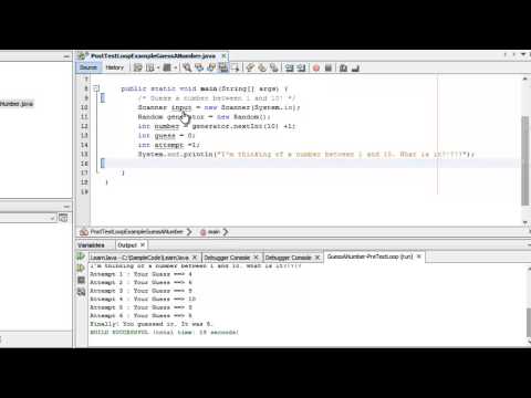 Learn Programming In Java Lesson 11 While Loops