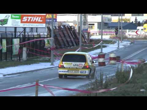 Michał Smyka / Bartłomiej Szurlej - Renault Clio - KJS Super OeS BARBÓRKA - Gorlice 08-12-2013
