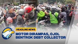 Download lagu [HEADLINE NEWS, 04/11] Baku Hantam Pengemudi Ojol dan Debt Collector di Bandung mp3
