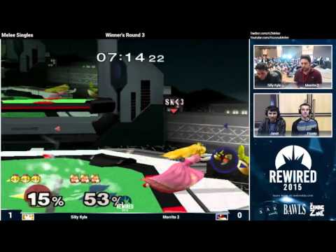 Rewired WR3: Silly Kyle (Peach) vs. Morrito 2 (Fox)