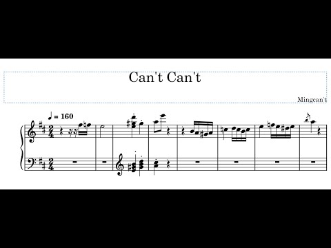 Can Can but I got distracted