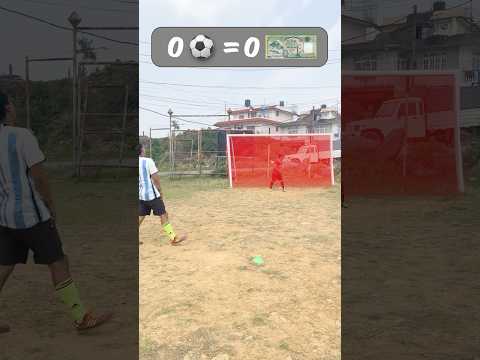 1 goal 100 rupee #nepal #football #uzu-10