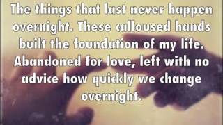 There&#39;s Only One God and His Name Is Death - Slaves (Lyrics On Screen