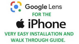 How to Install & Use Google Lens on Your iPhone IOS FIXED - Simple & Easy - SOLVED! 2022