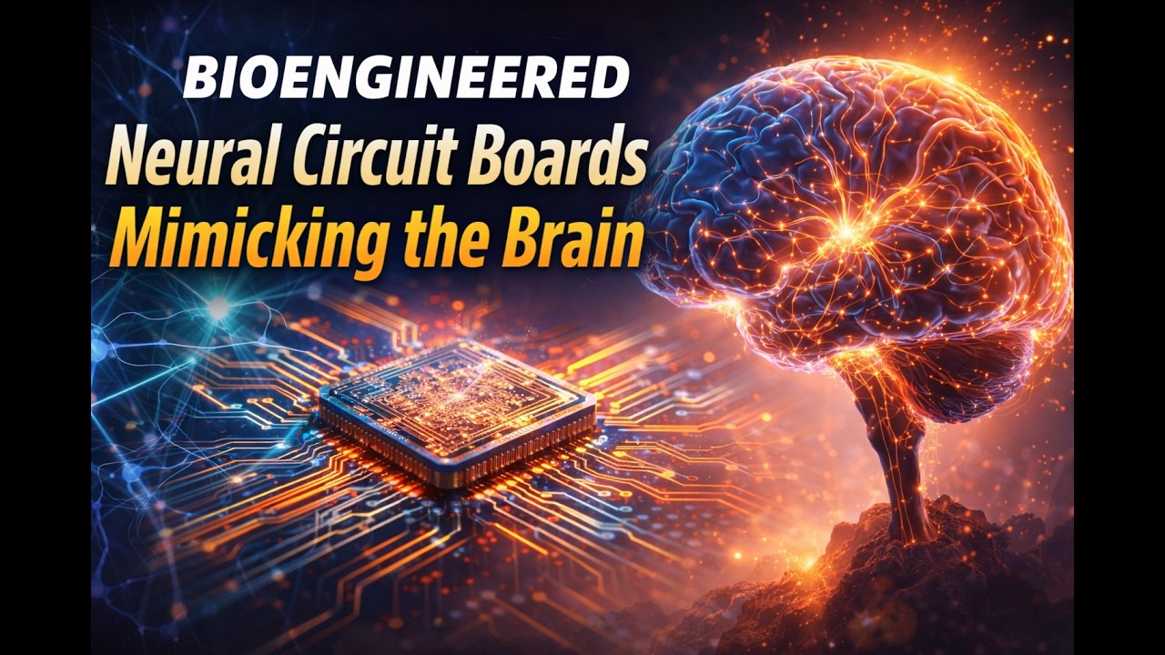 Bioengineered Neural Circuit Boards Mimicking the brain