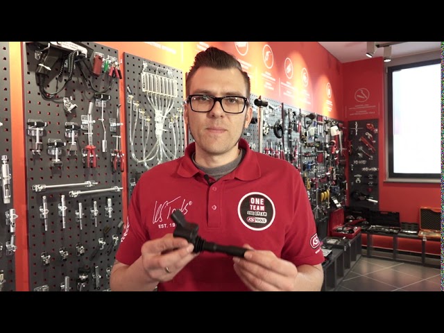 Video teaser for KS TOOLS 500.7505 Zündspulen-Abzieher für Stab-Zündspulen 130 mm