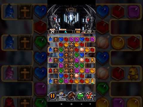 Jewel Vampire Castle 💎 🏰 Level 156 ⭐⭐⭐ 2021 - Match 3 Puzzle no Booster 👑 Android Gameplay ✅