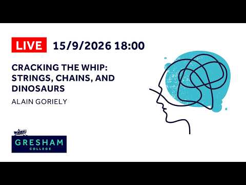 Cracking the Whip: Strings, Chains and Dinosaurs - Alain Goriely