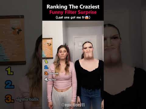 Ranking The Craziest Funny Filter Surprise 😂​😂​