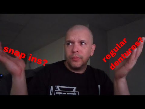 Regular Dentures VS Snap In Dentures?