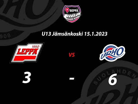 SeppäLiiga U13 Leppäveden Leppä - Suolahden Urho. Jämsänkoski 15.1.2023